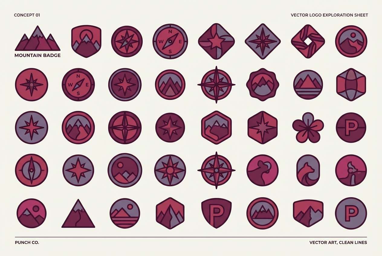 plum punch logo sheet