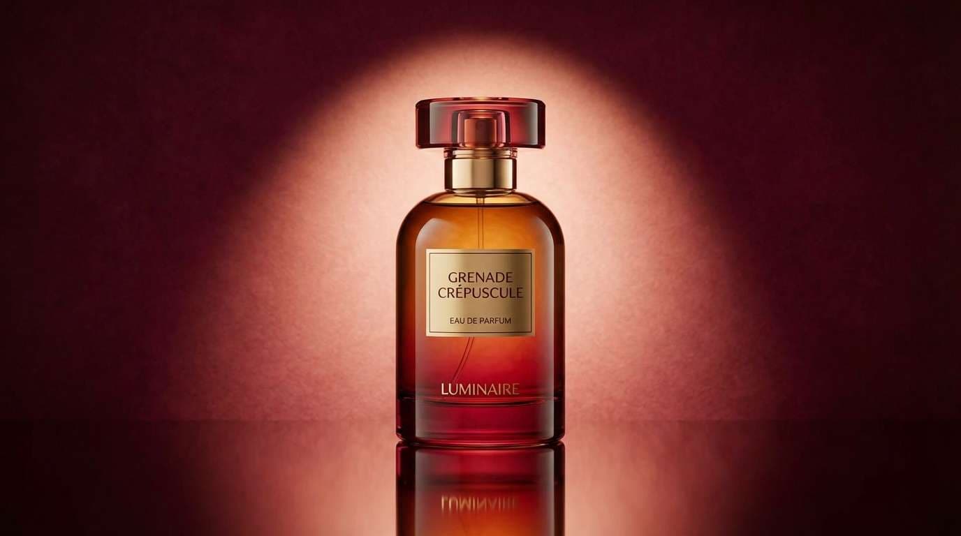 pomegranate dusk perfume ad