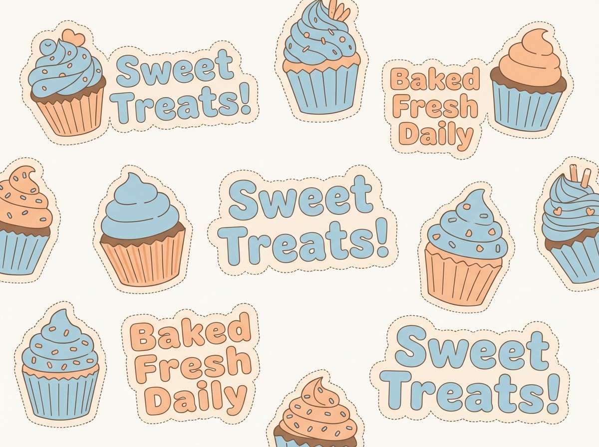 bakery promo poster design