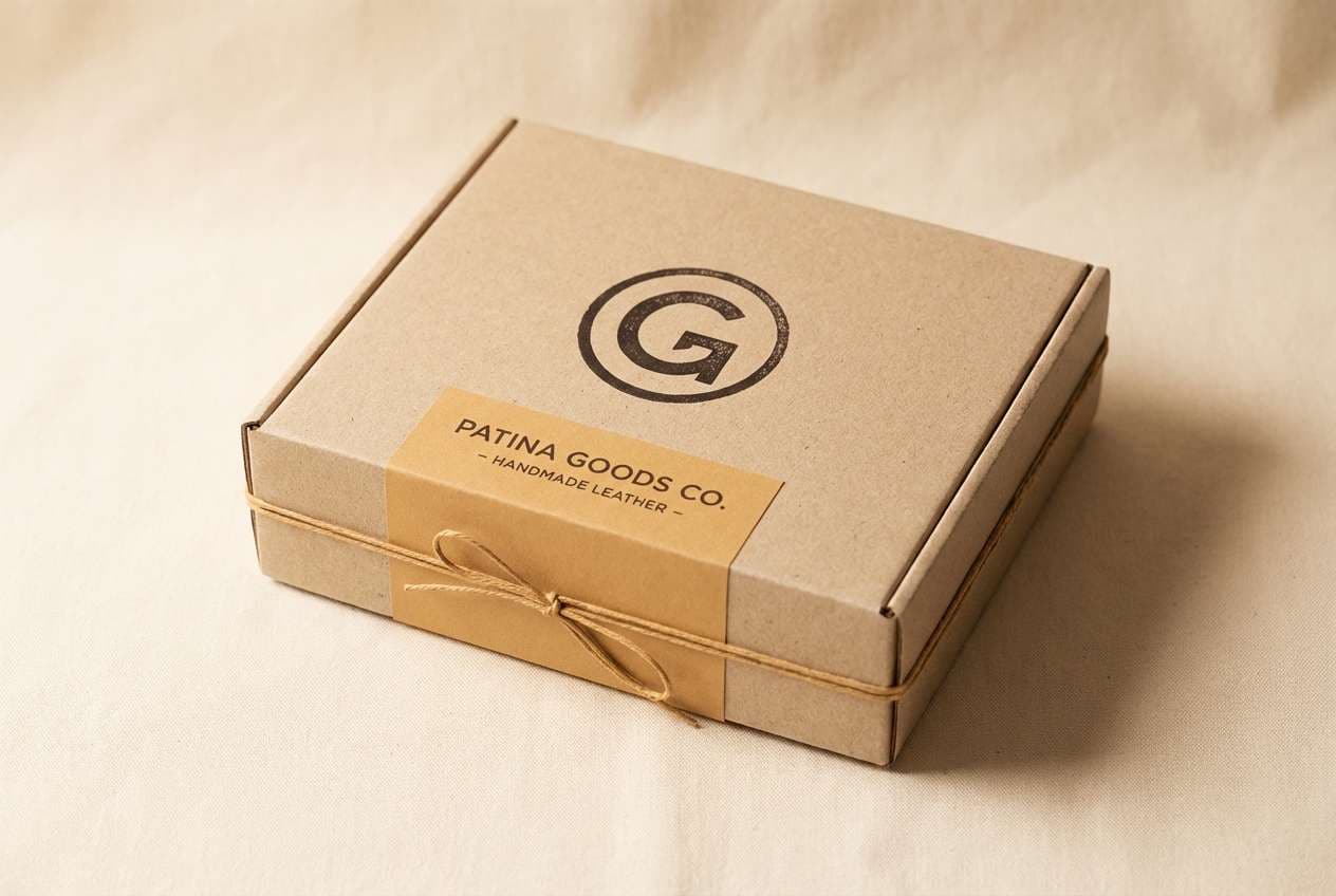 leather goods packaging