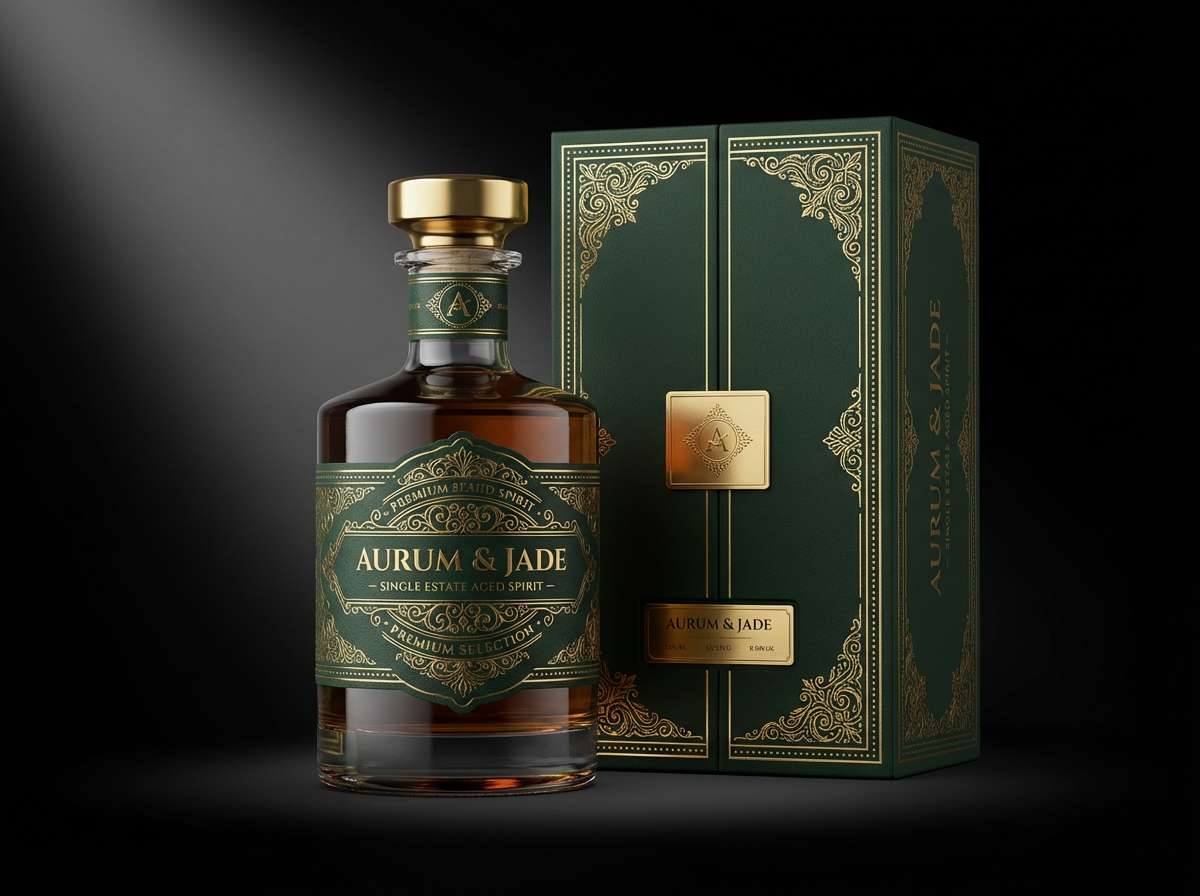 premium spirits packaging