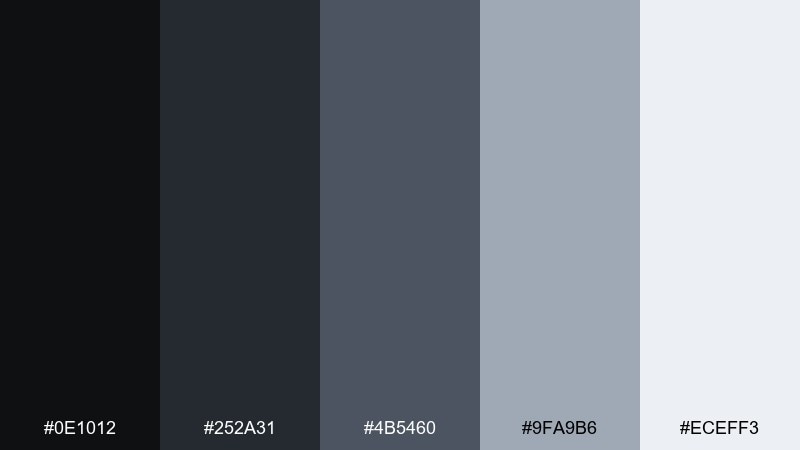 prism neutral color palette with hex codes