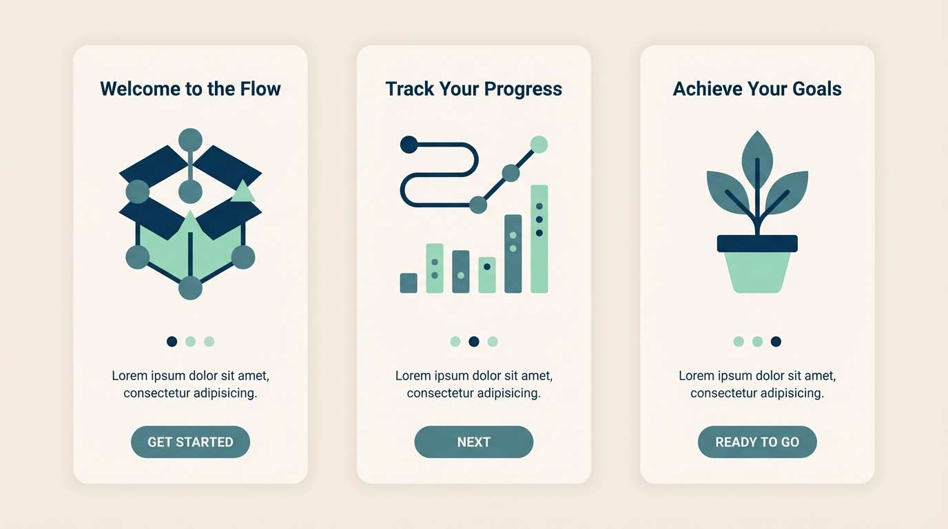 wellness onboarding ui