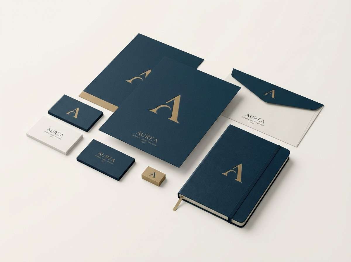 luxury stationery brand set