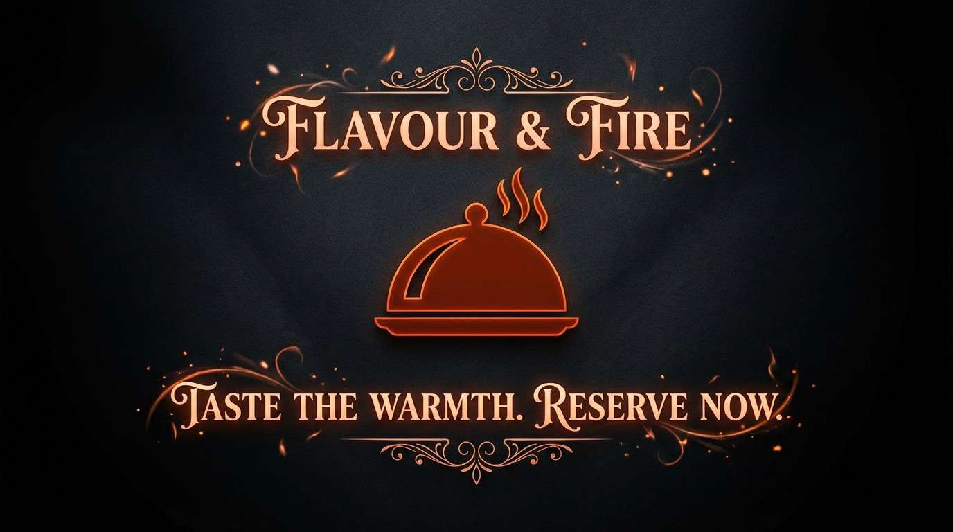 restaurant promo graphic