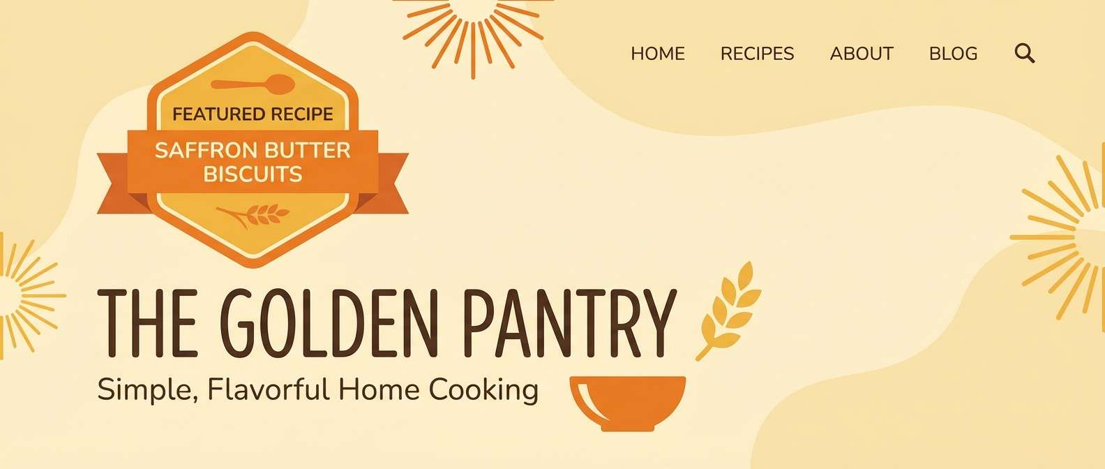 recipe blog header