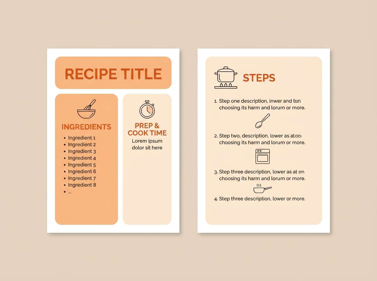recipe card template