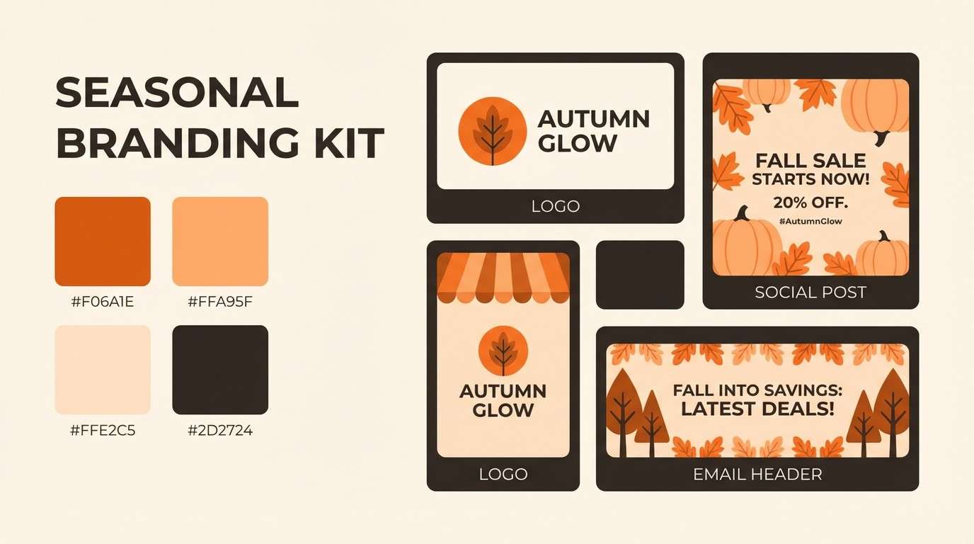 seasonal branding kit