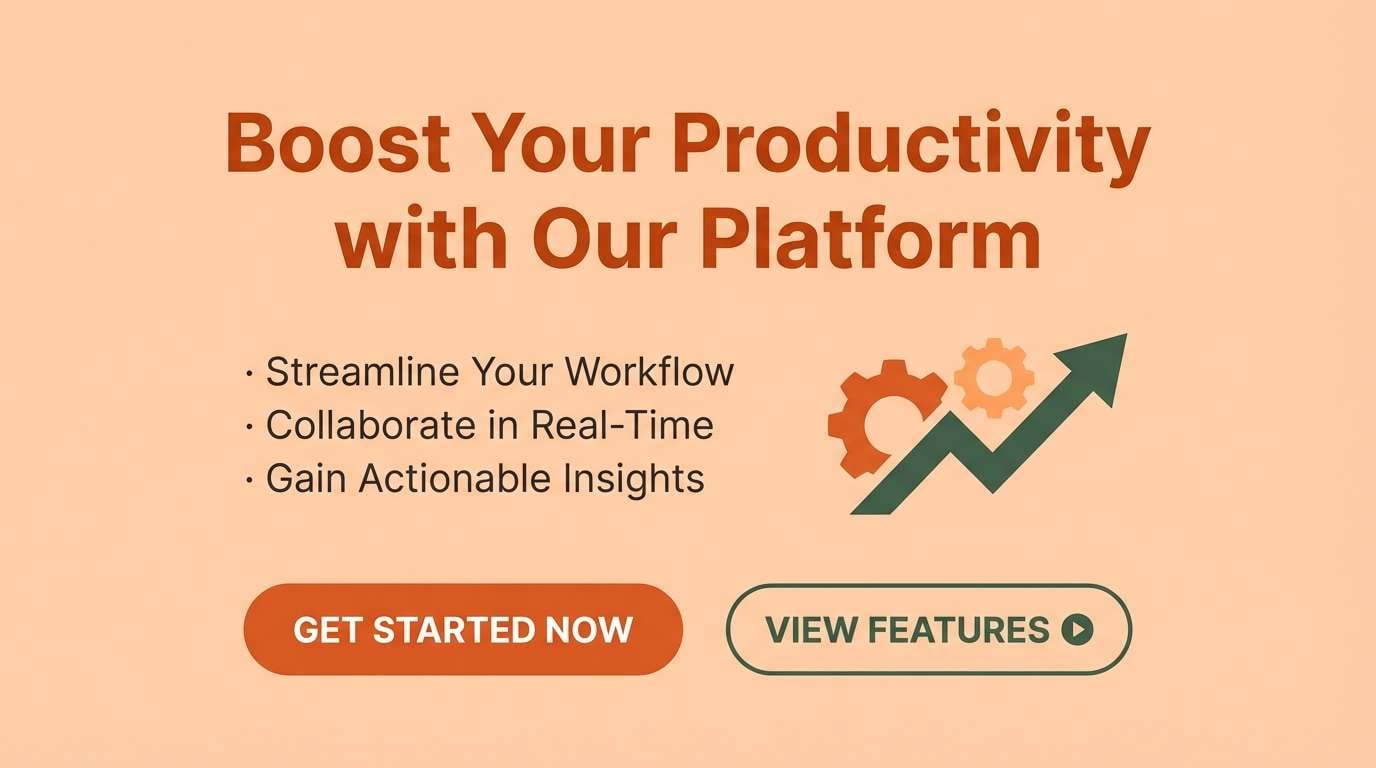 landing section layout