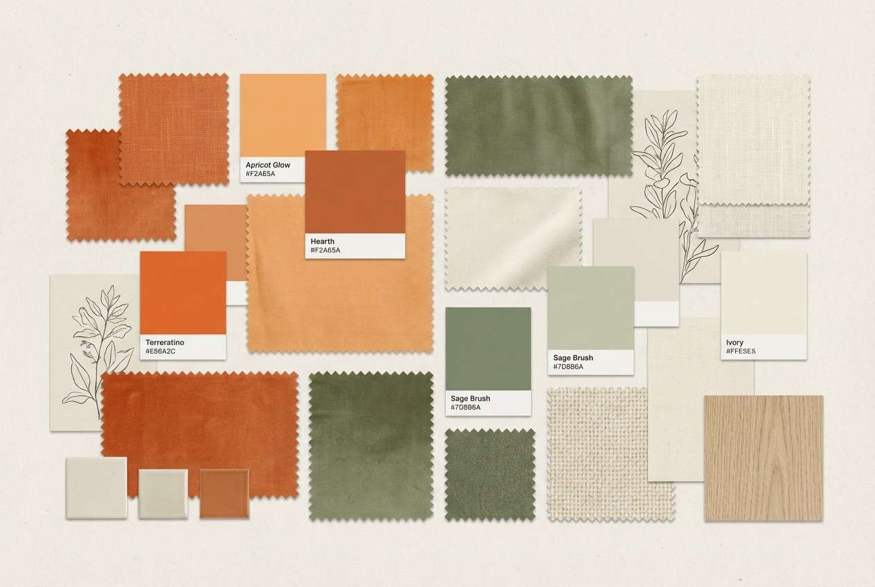 home decor moodboard