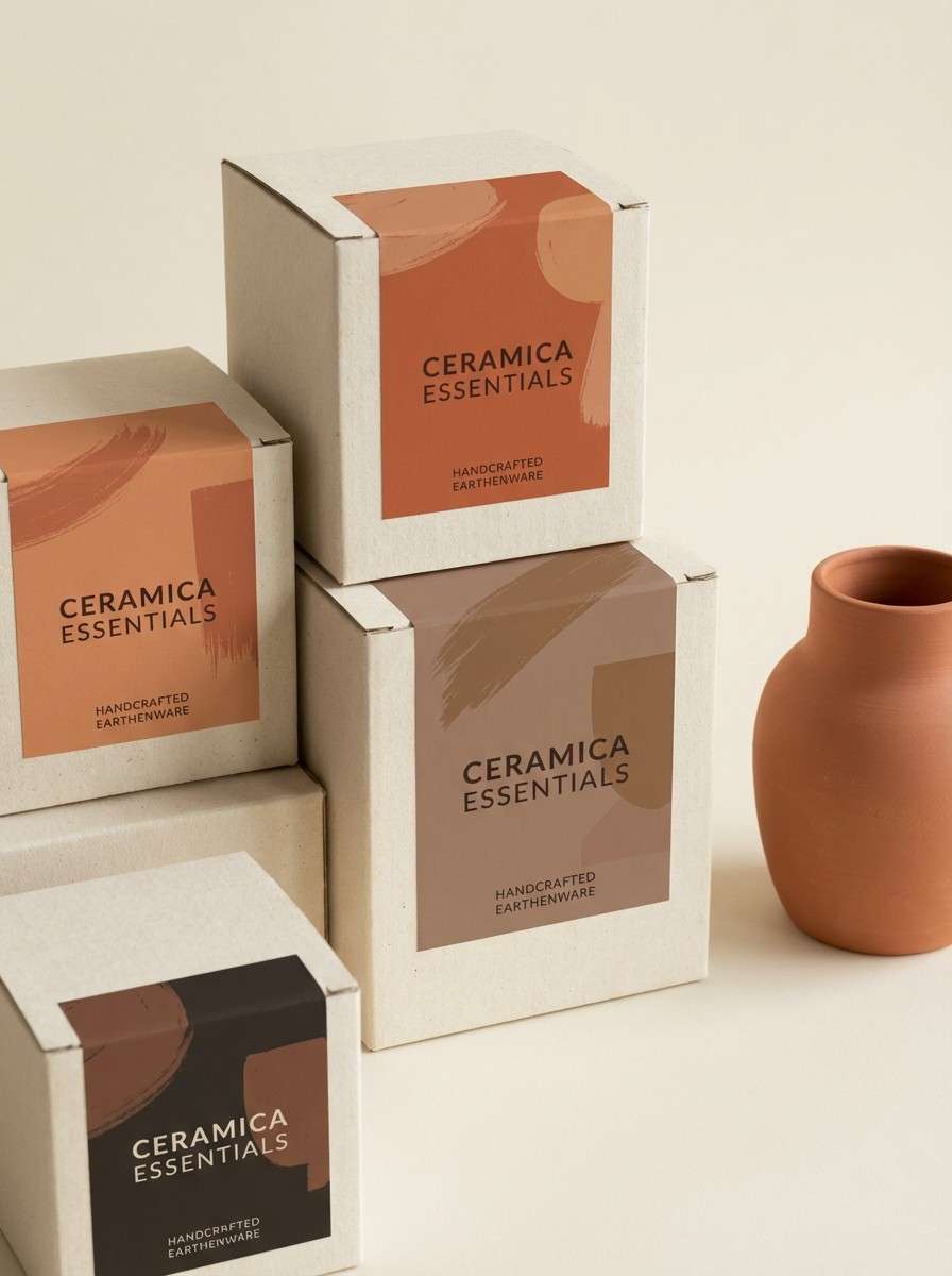 ceramics packaging shot