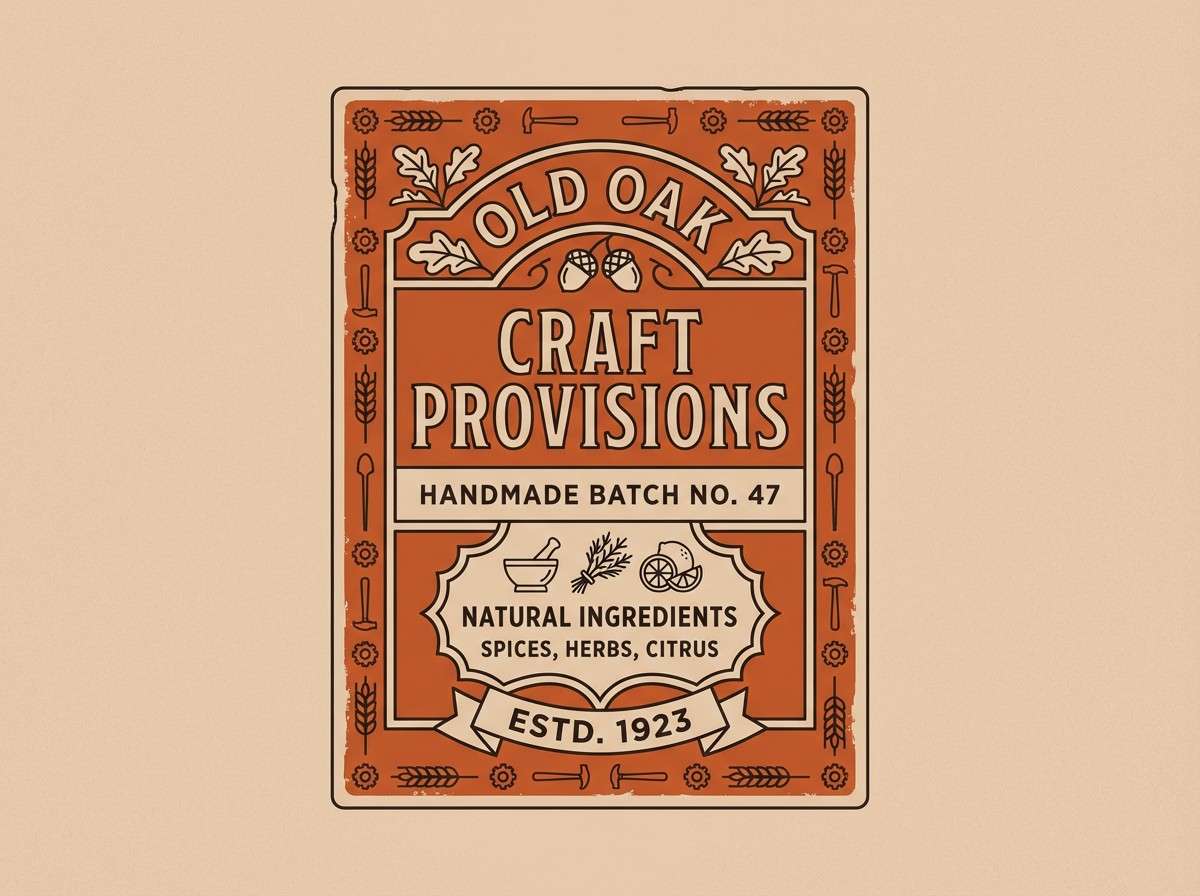 craft label design