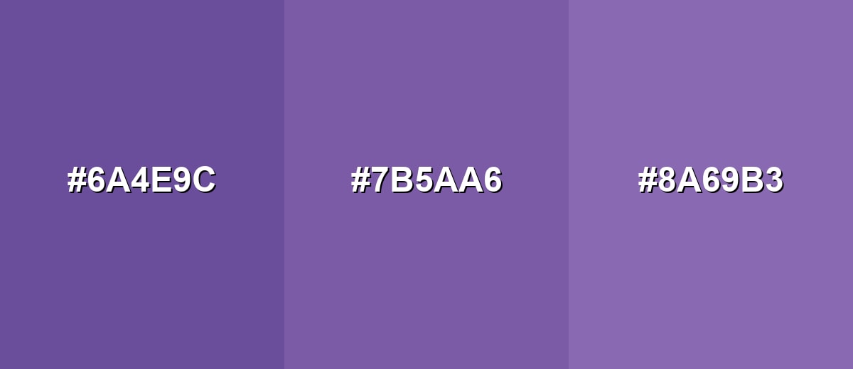 analogous color for purple-haze