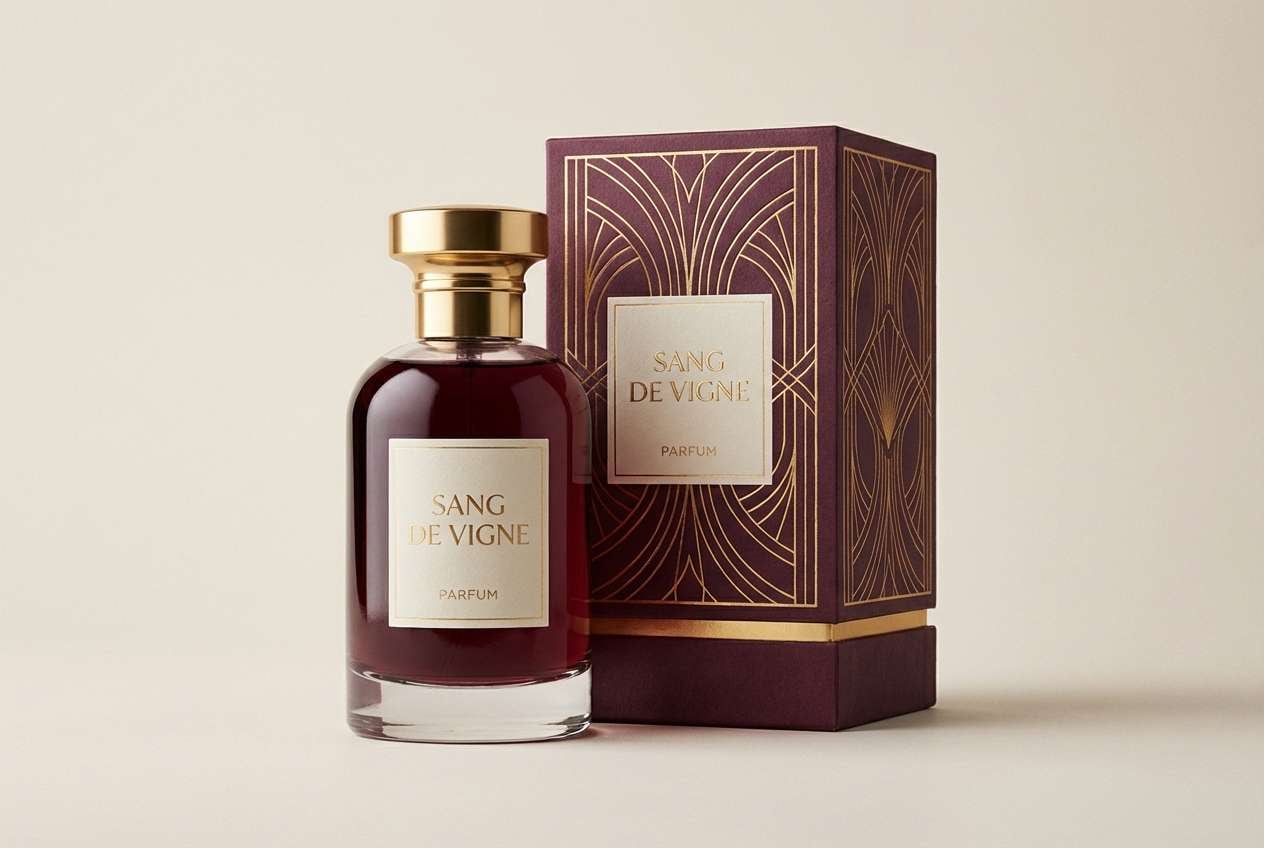 luxury label studio shot