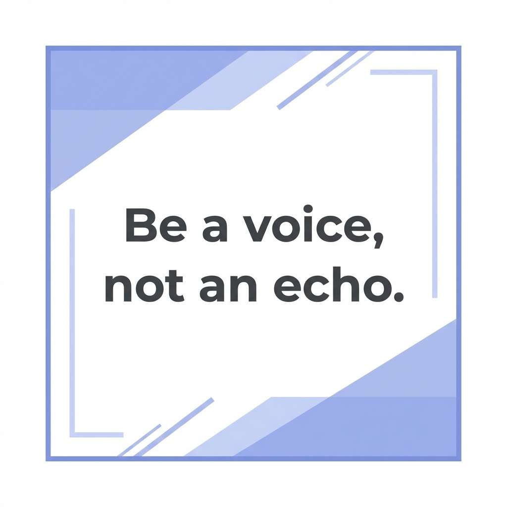 minimal quote post design