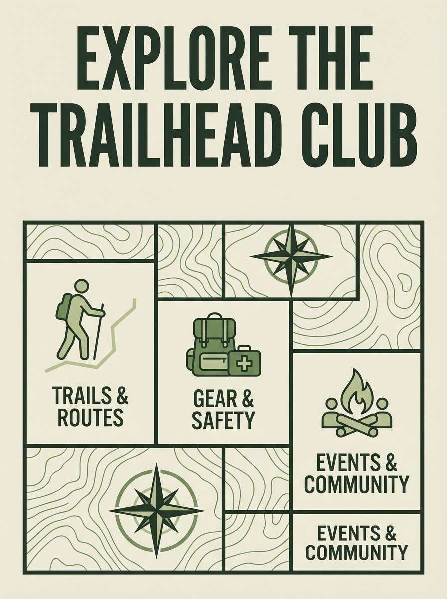 hiking club poster
