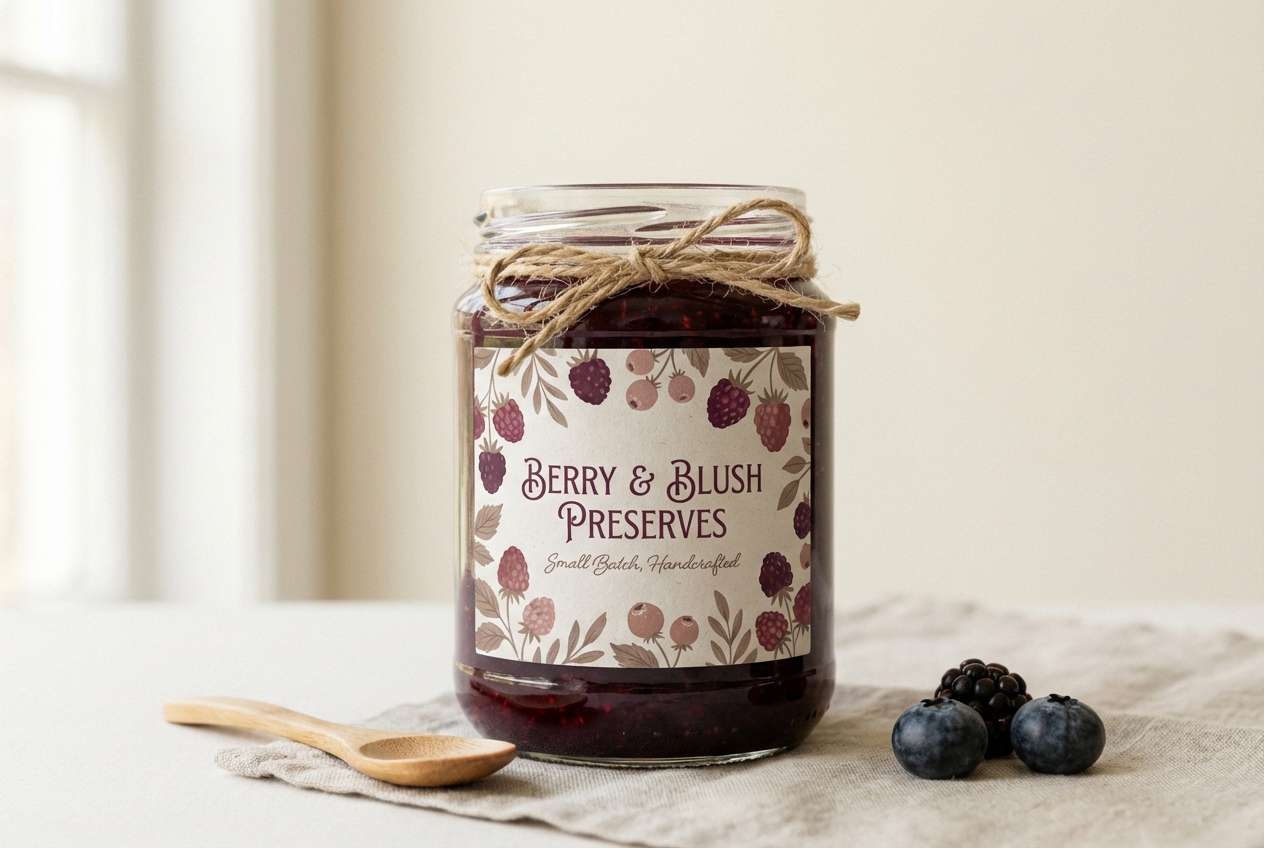 artisan jam label