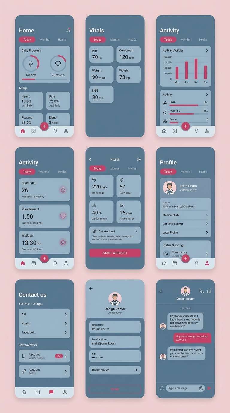 health app ui kit
