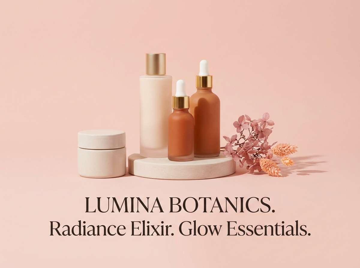 beauty product ad studio