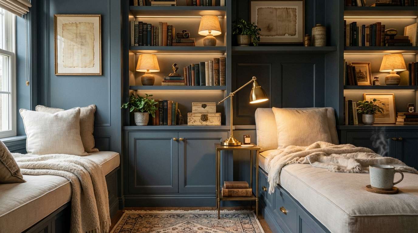 reading nook home office