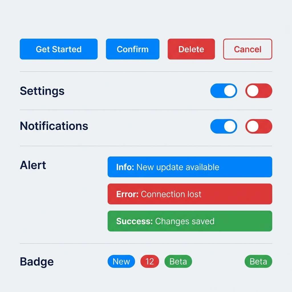 ui components kit grid