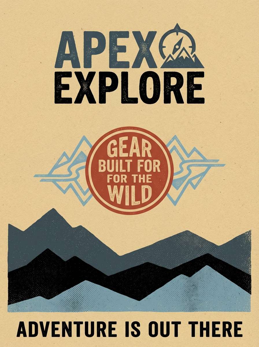 outdoor brand poster