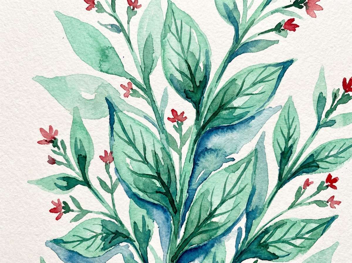 watercolor botanical illustration