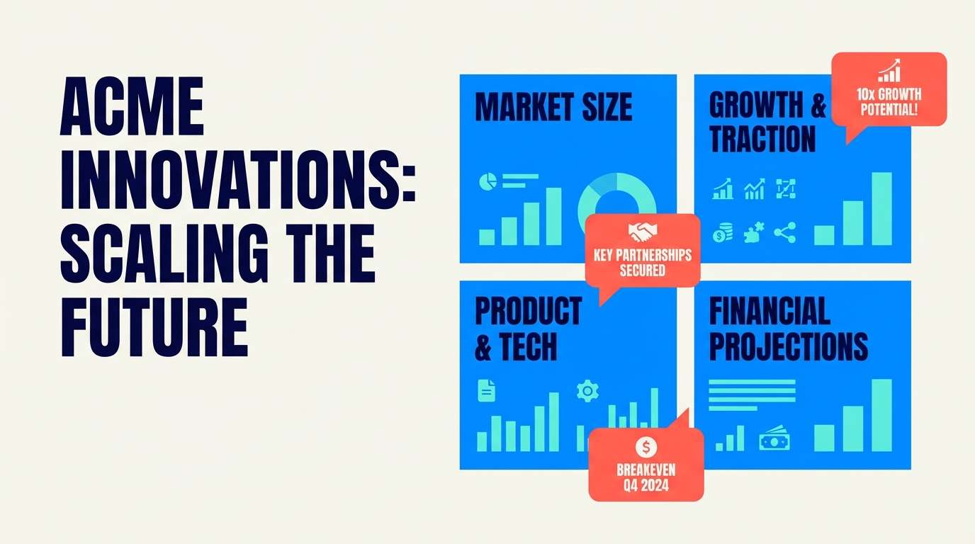 startup pitch deck slide