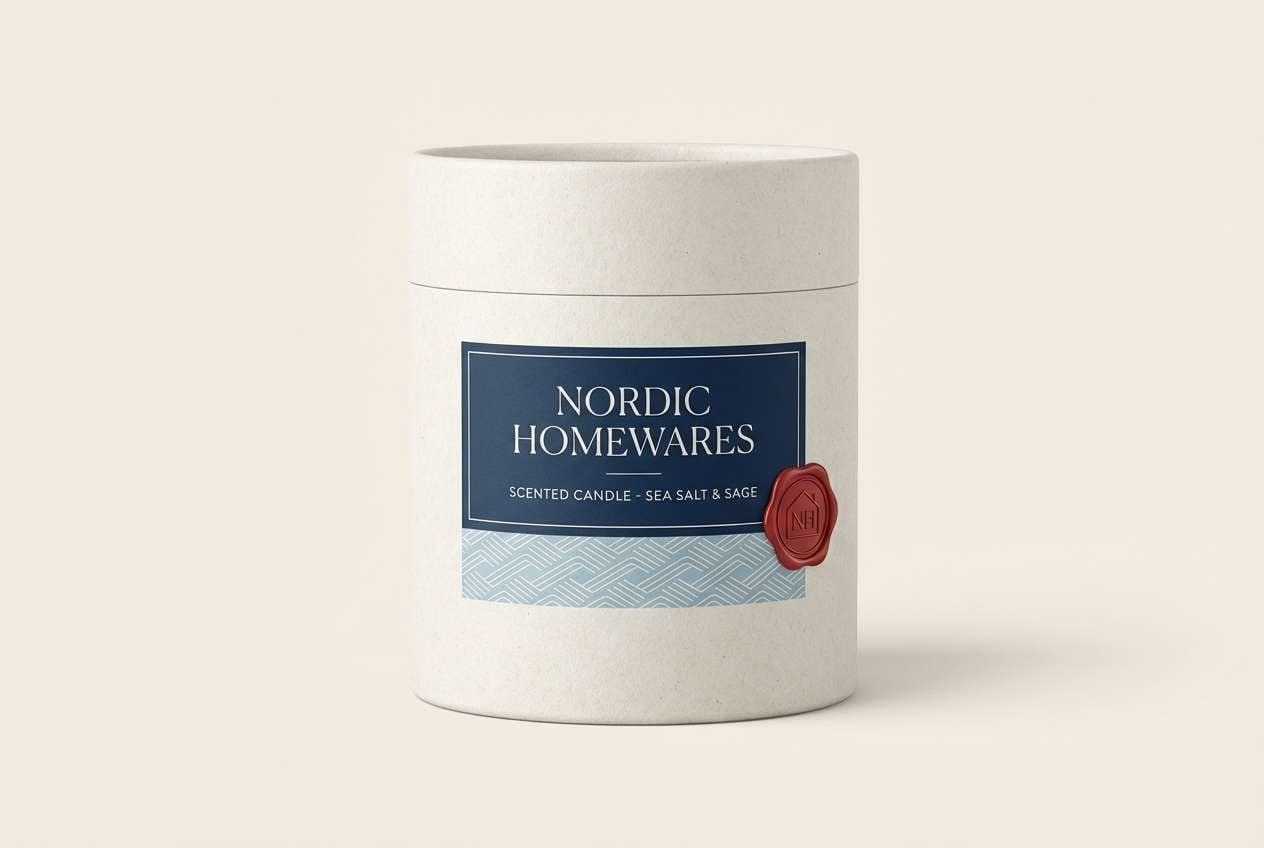 home decor packaging shot