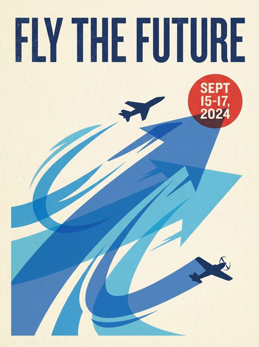 aviation promo poster