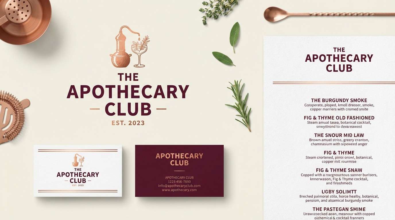 cabernet bar branding