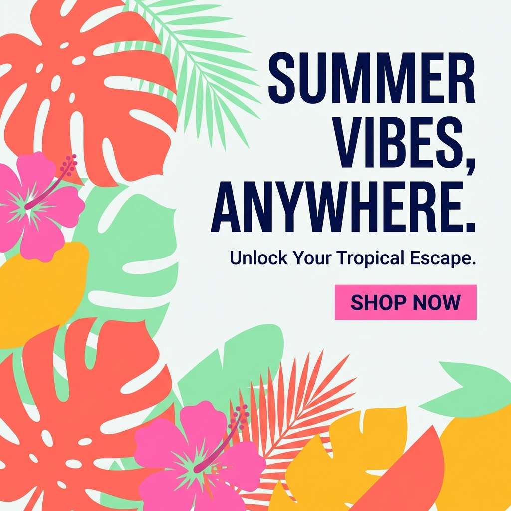 summer social ad