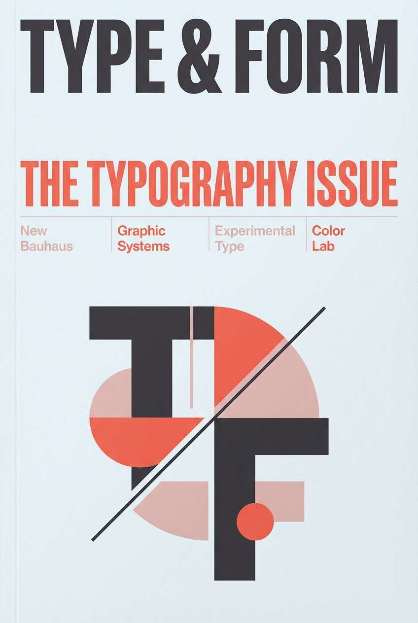 editorial cover layout