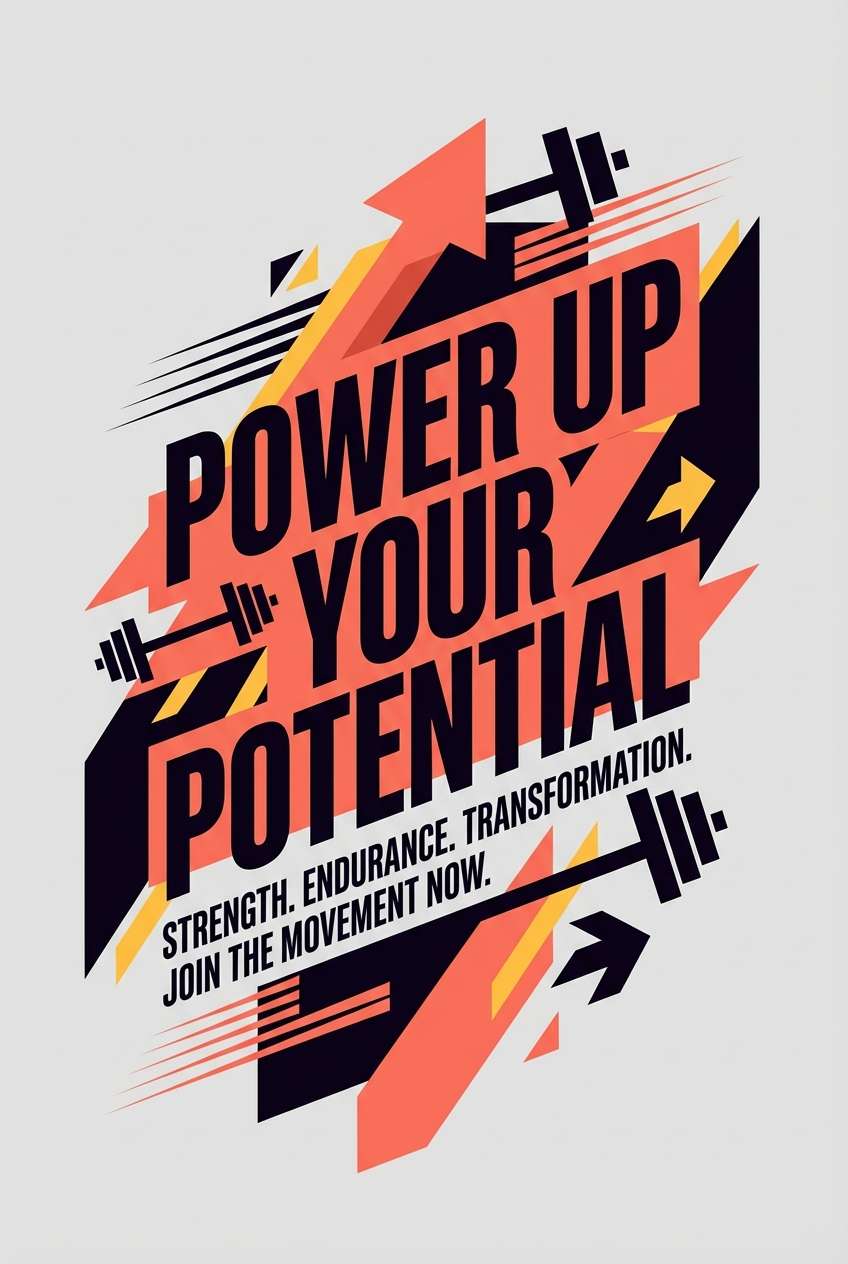 fitness promo poster