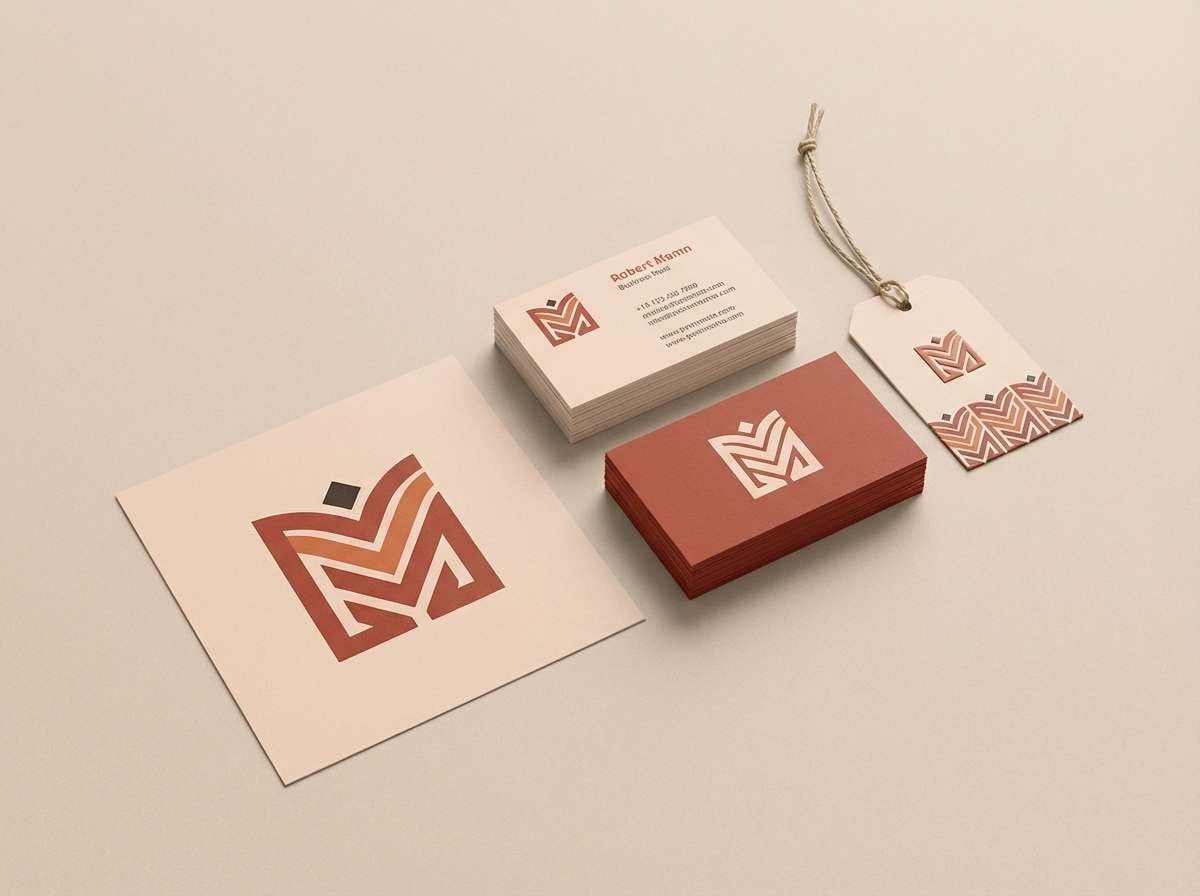 ceramic brand identity mockup