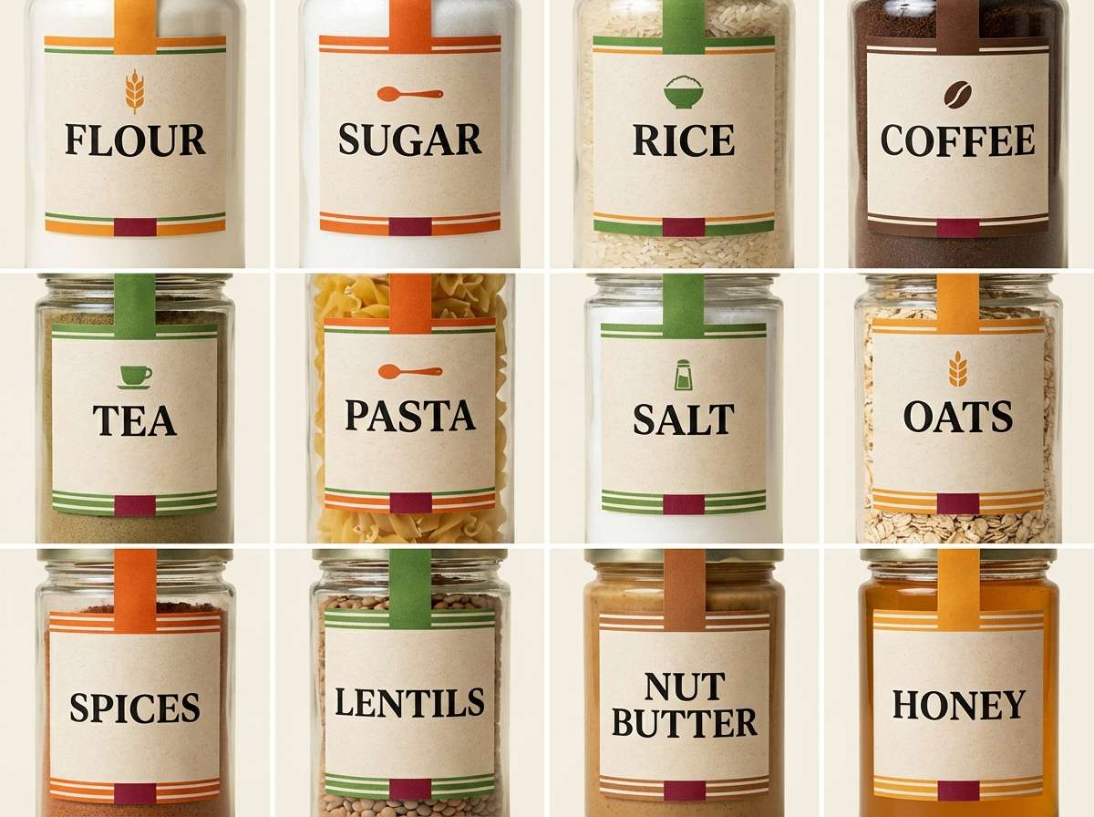 pantry label set