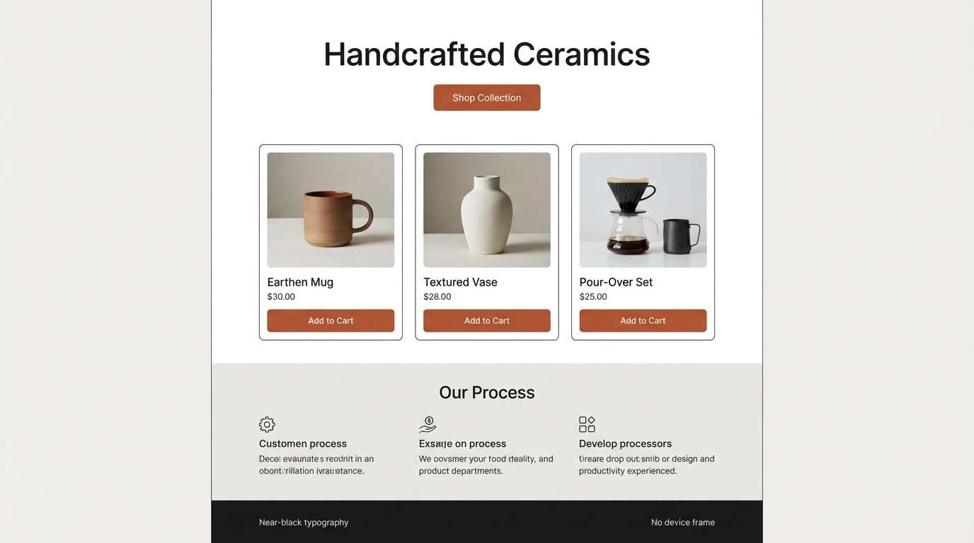 minimal ui in rust accents