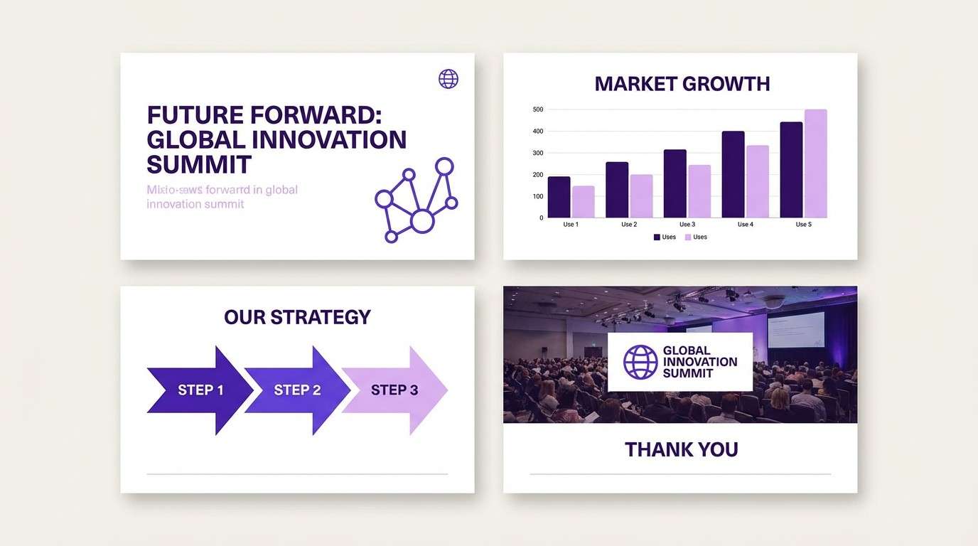 royal keynote slide design