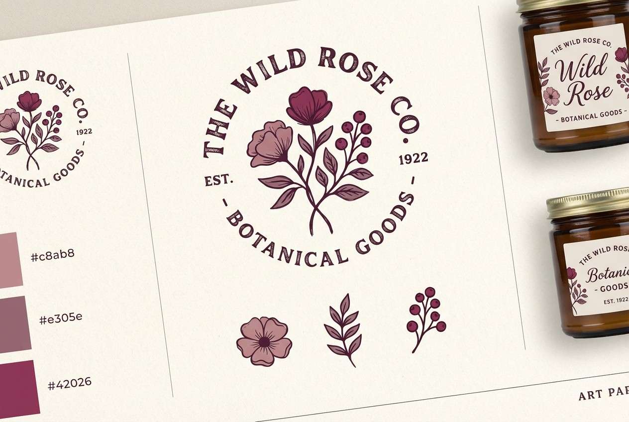 vintage boutique label system