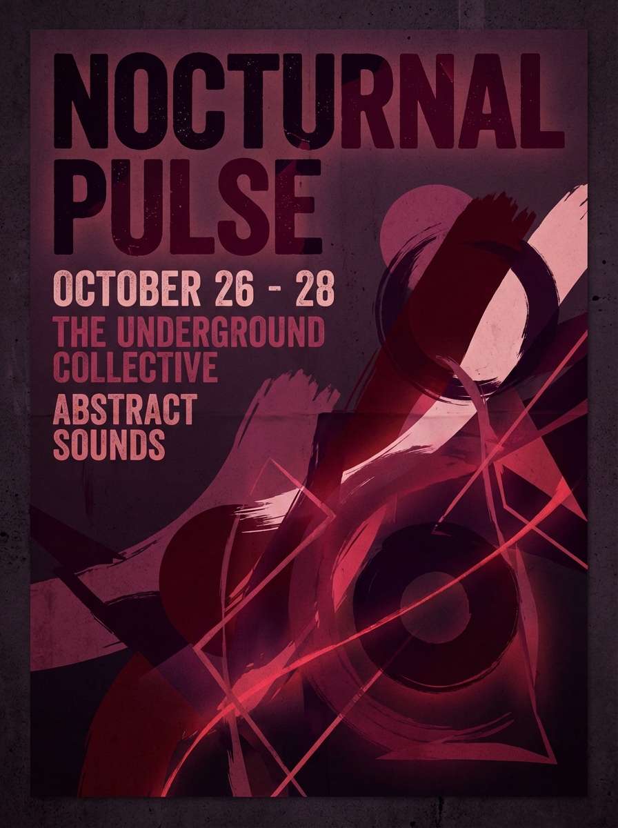 garnet night event poster