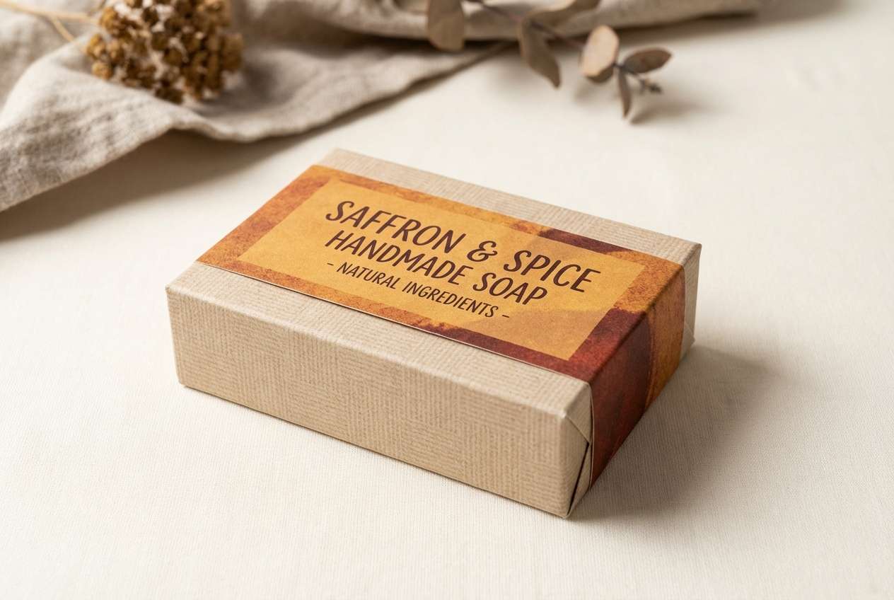 handmade soap studio ad
