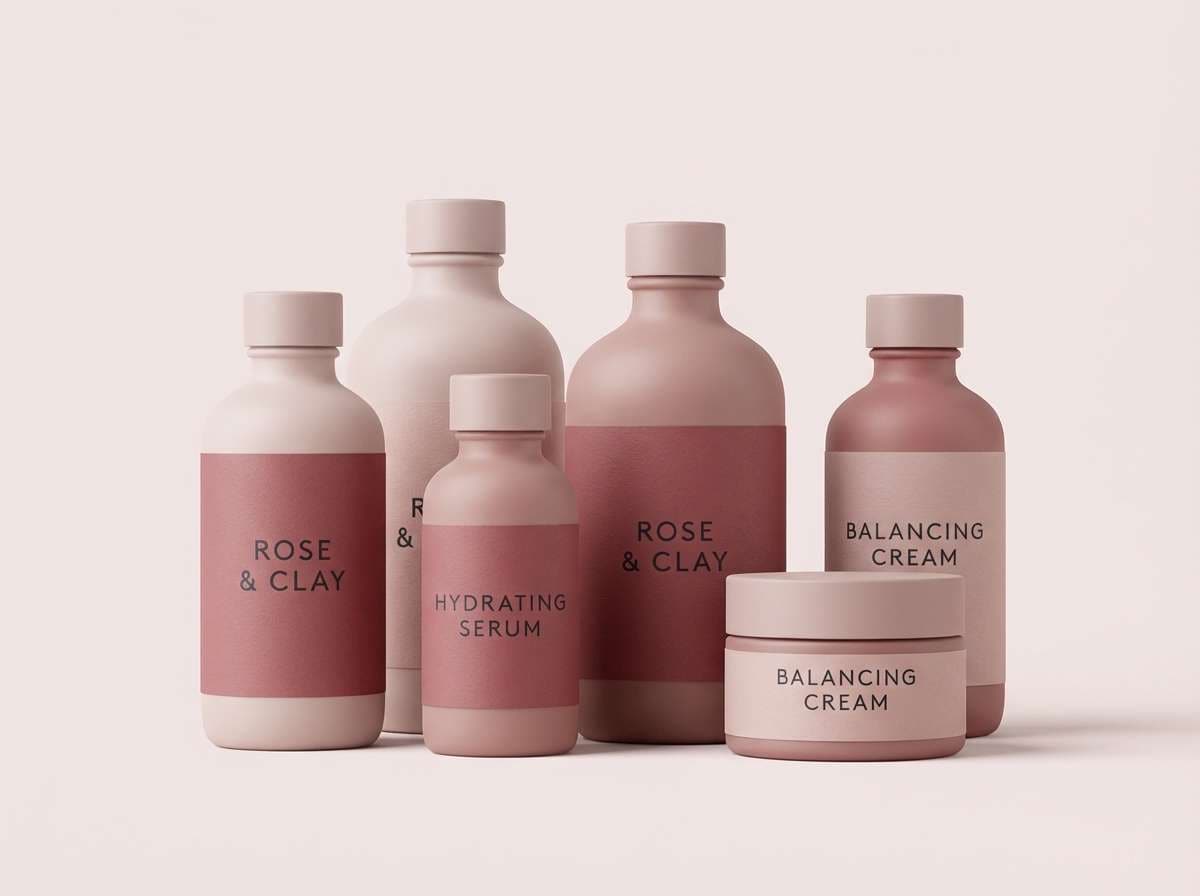 skincare packaging blush