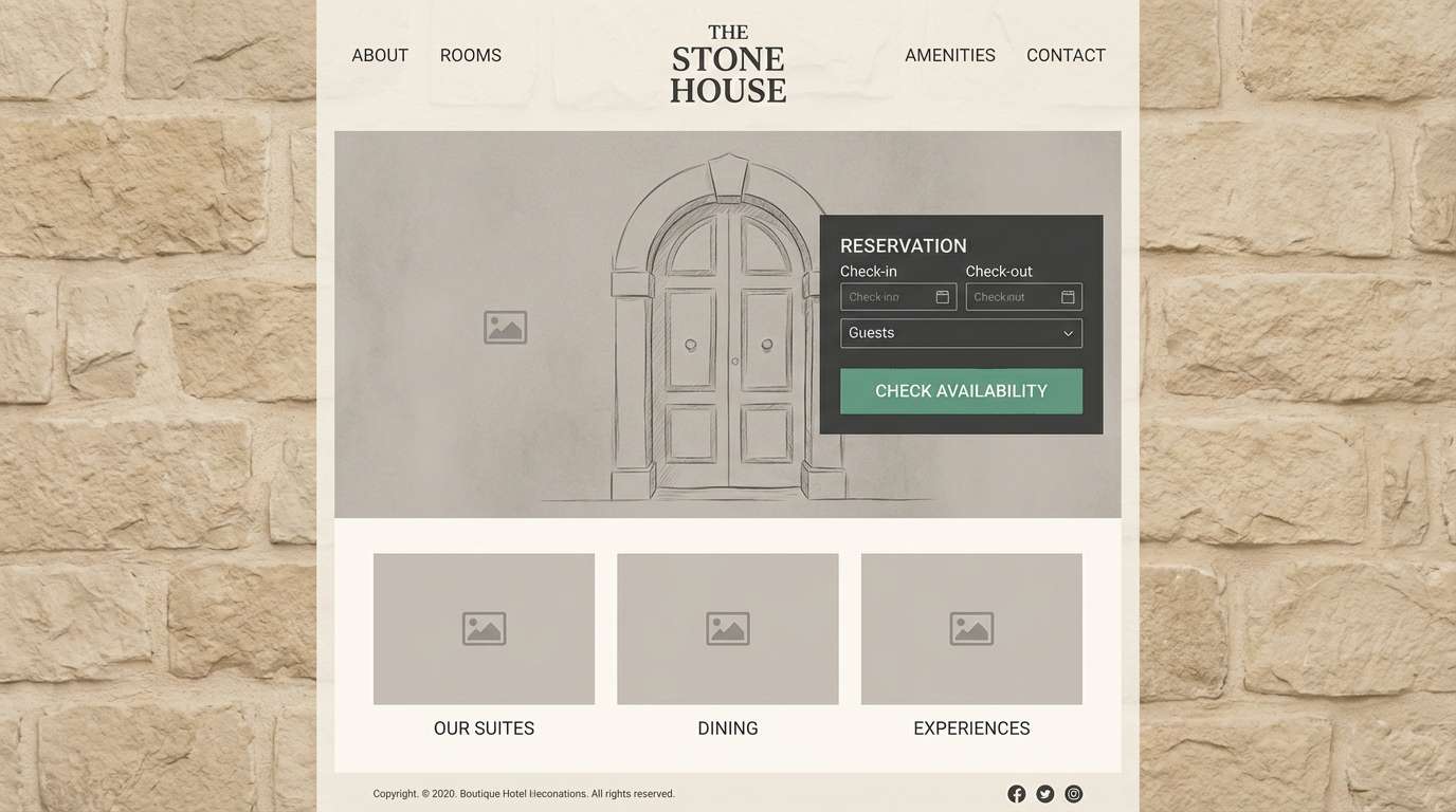 hotel ui patina green