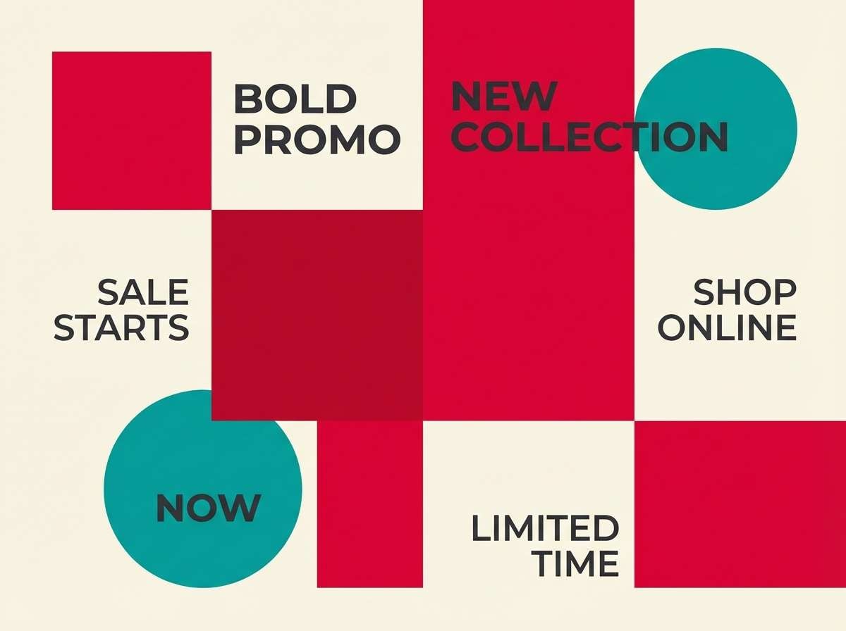 milkshake promo poster layout