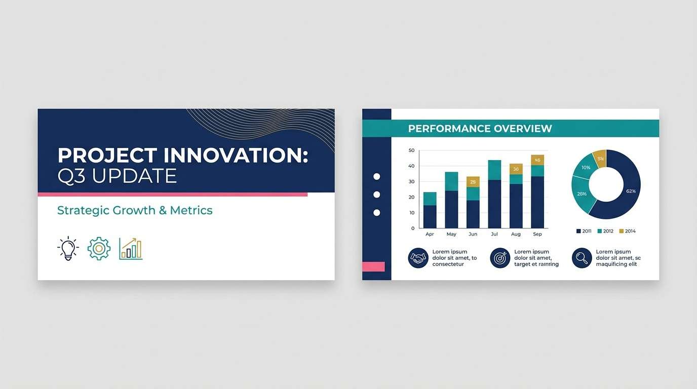 colorful slide template