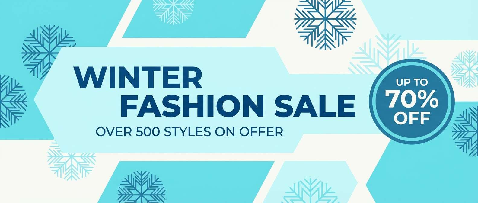 winter sale banner