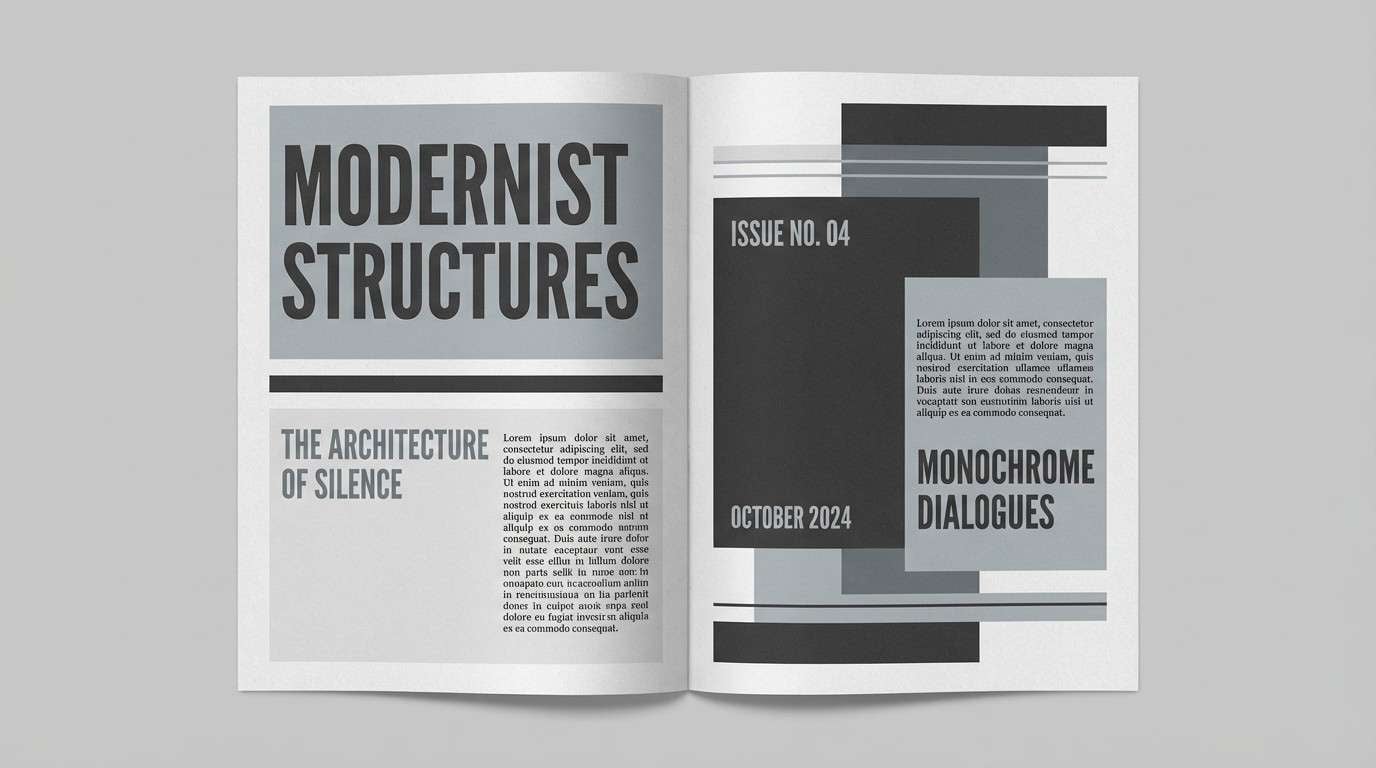 editorial spread layout