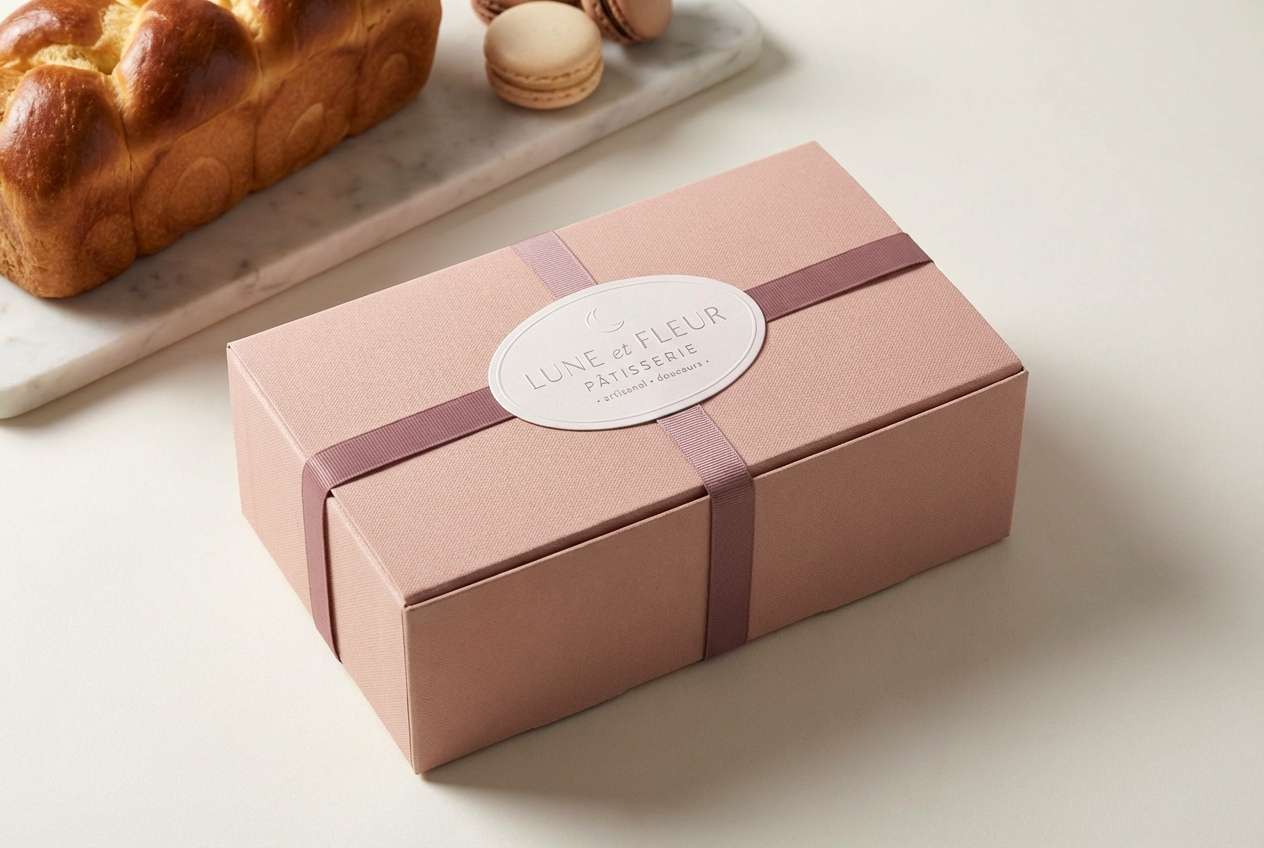 blush bakery packaging