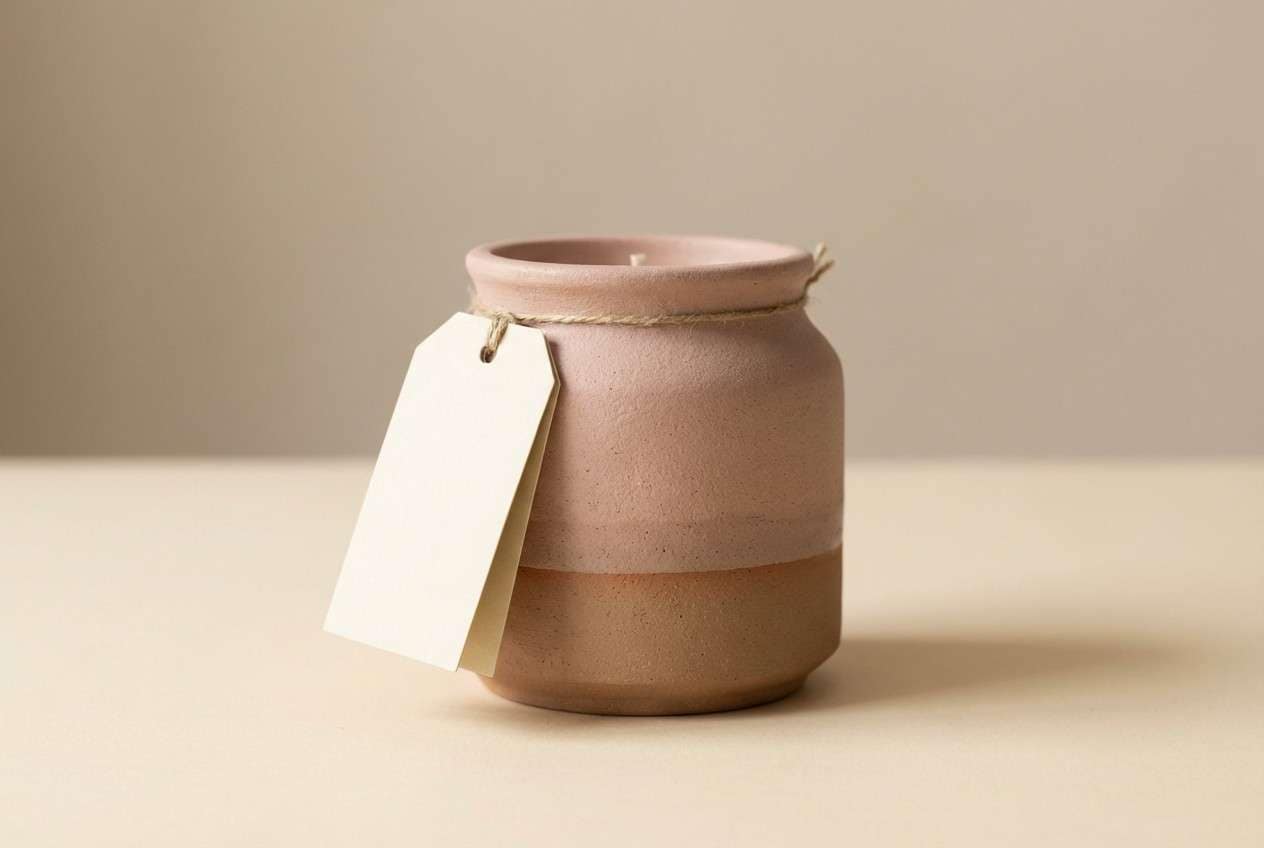 blush clay product tag