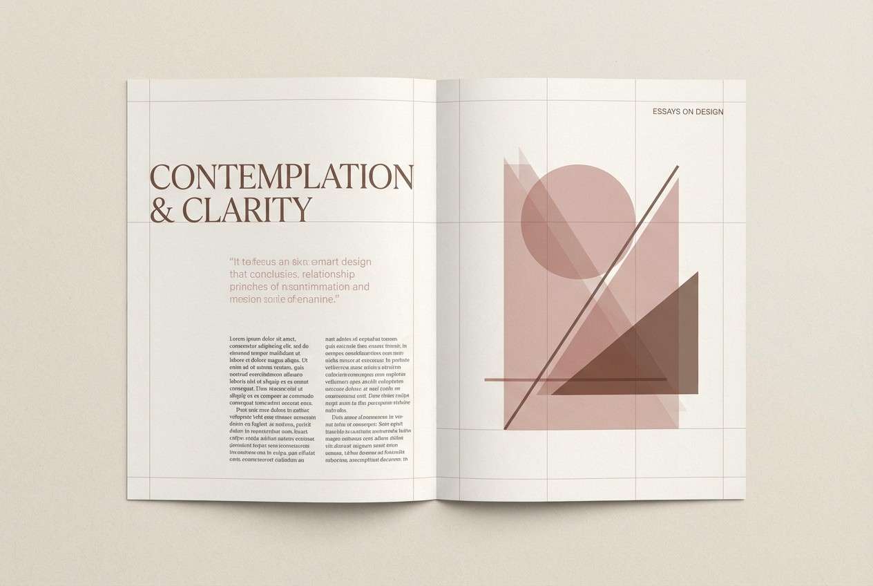 editorial magazine spread layout